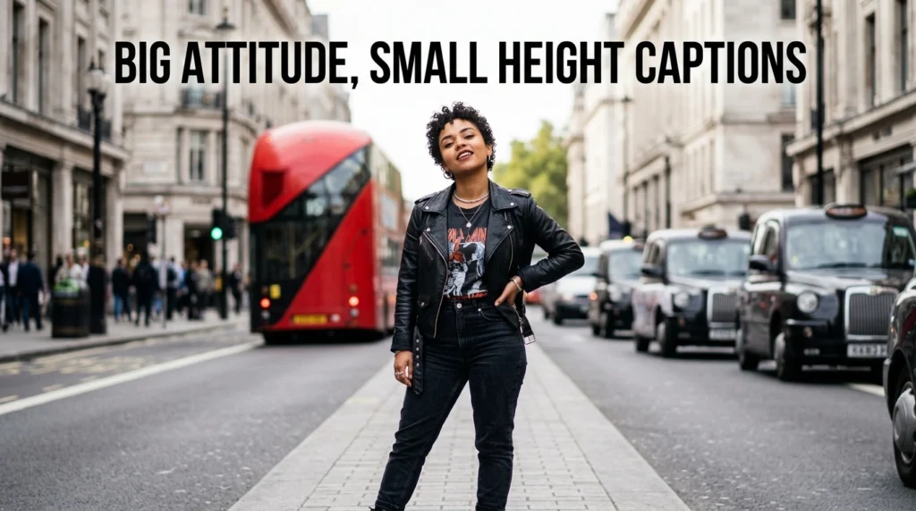 Big Attitude, Small Height Captions