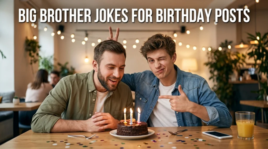 big brother jokes for birthday posts