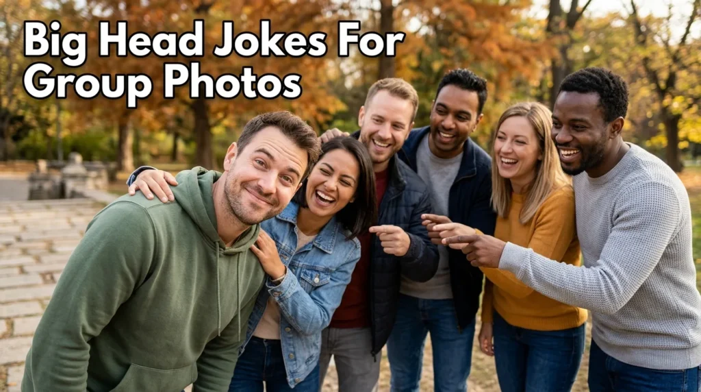 Big Head Jokes For Group Photos