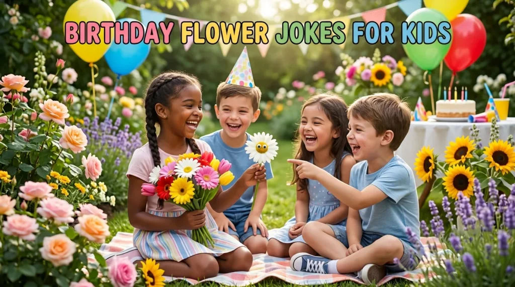 birthday flower jokes for kids