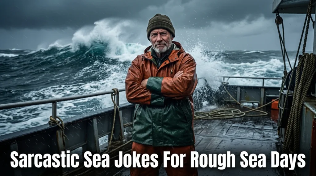 Sarcastic Sea Jokes For Rough Sea Days