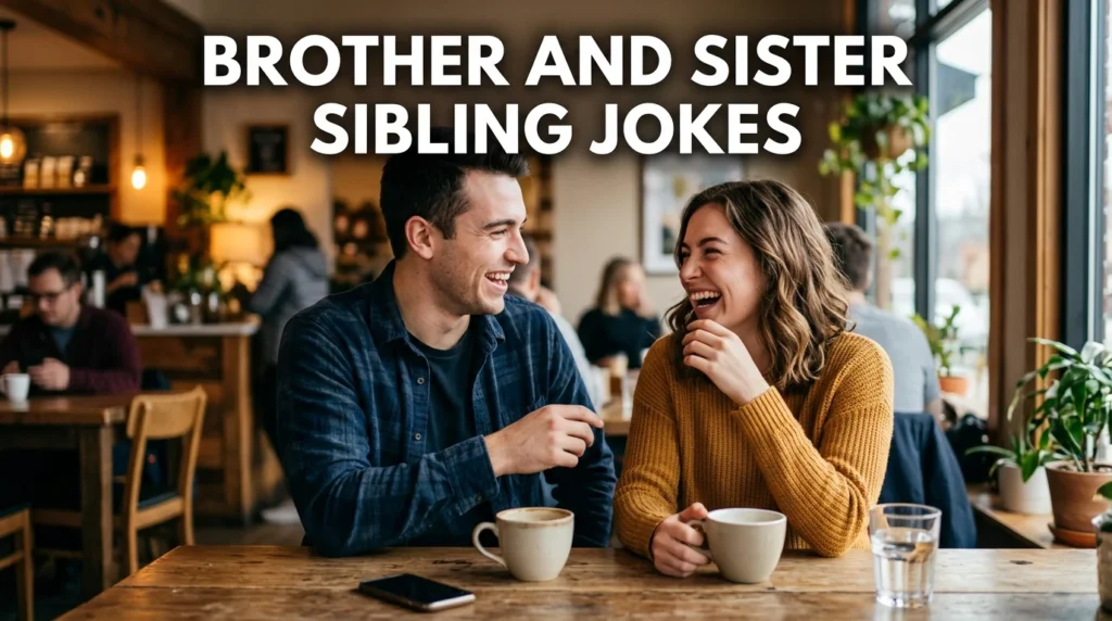 brother and sister sibling jokes