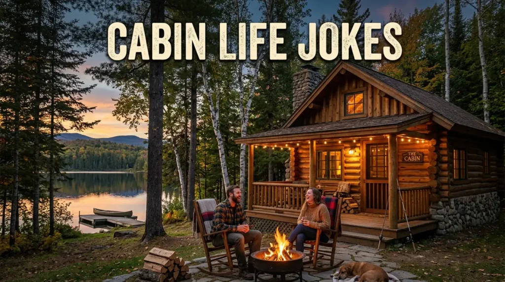 cabin life joke