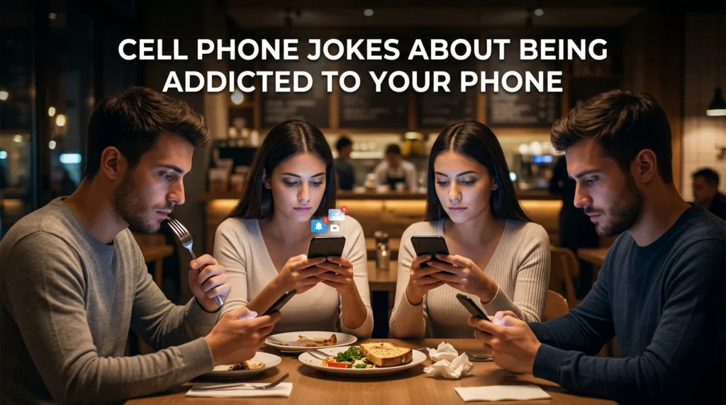 Cell Phone Jokes About Being Addicted To Your Phone