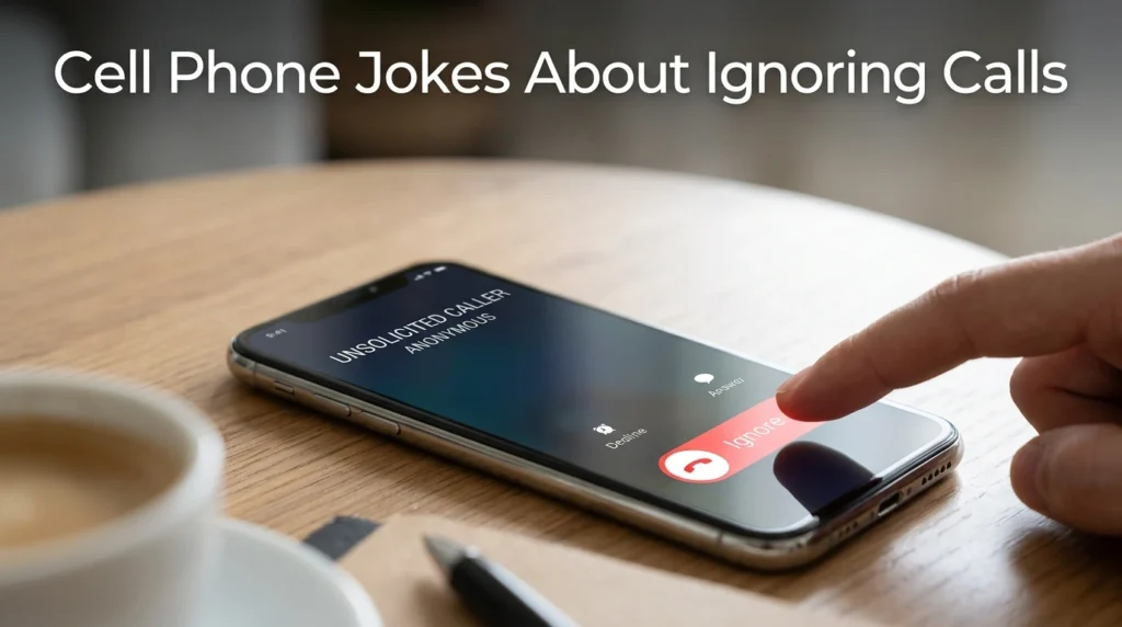 Cell Phone Jokes About Ignoring Calls