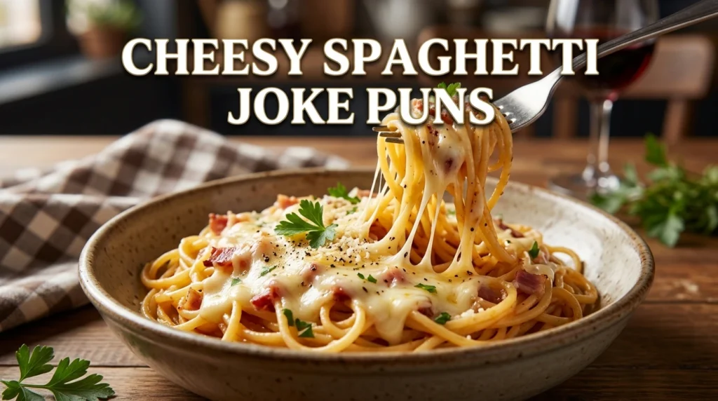 Cheesy Spaghetti Joke Puns