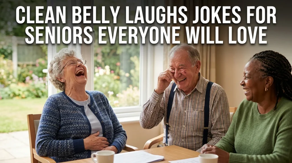 Clean Belly Laughs Jokes for Seniors Everyone Will Love