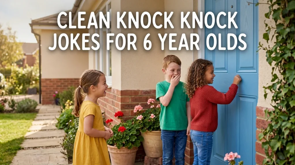 Clean Knock Knock Jokes For 6 Year Olds