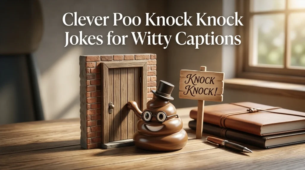 Clever Poo Knock Knock Jokes for Witty Captions