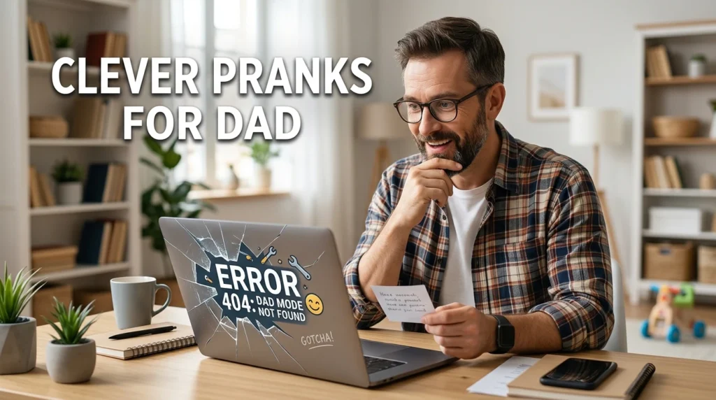 clever pranks for dad