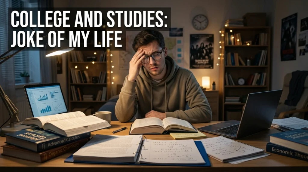 collage and studies: jokes of my life