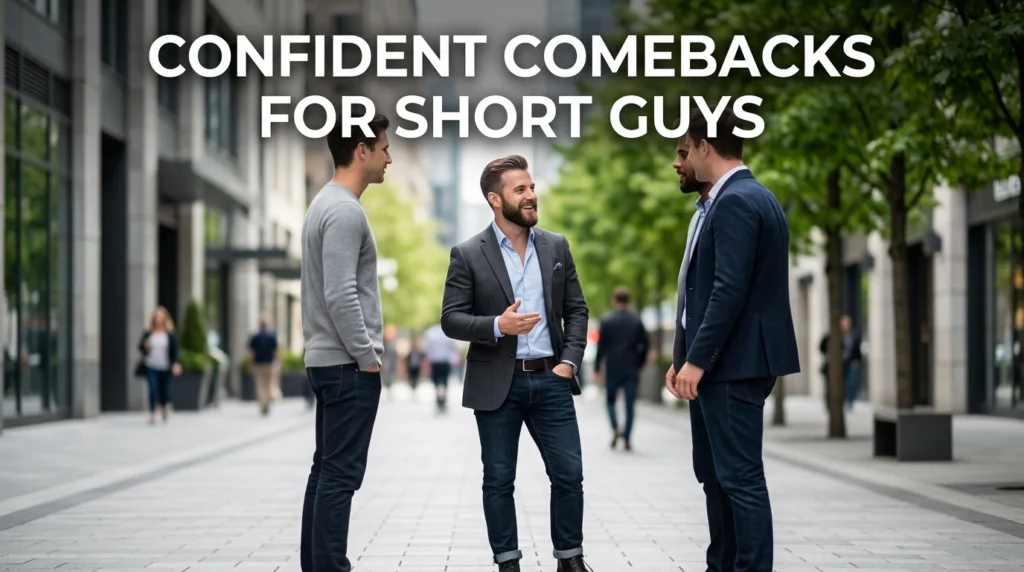 Confident Comebacks for Short Guys