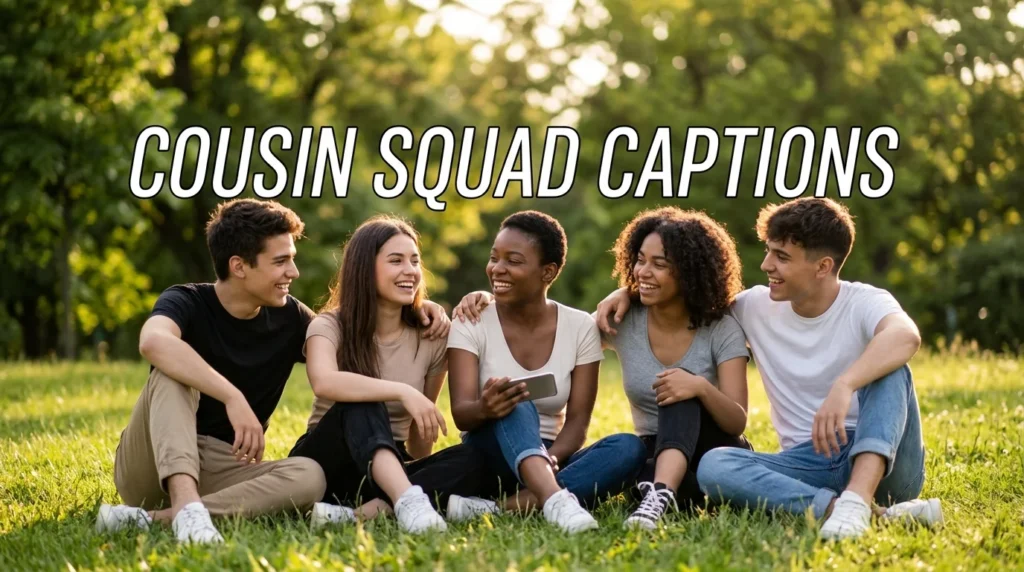 cousin squad captions