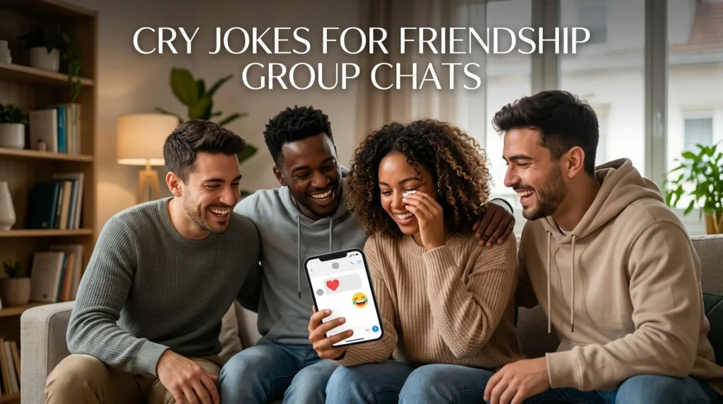 cry jokes for group chats