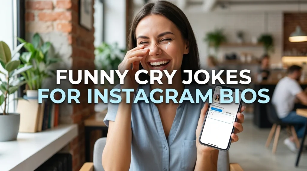cry jokes for instagram bios