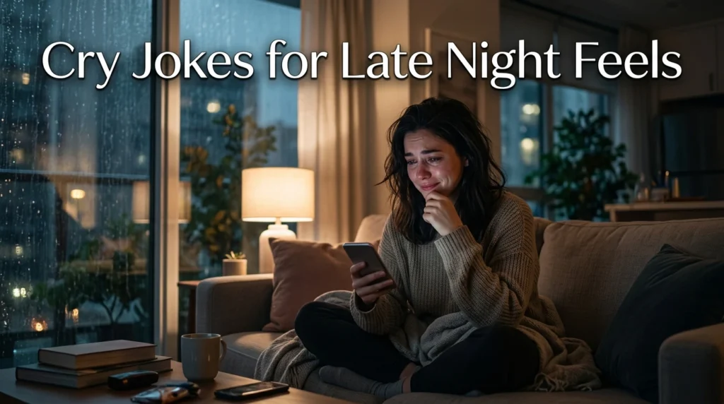 cry jokes for late night feels