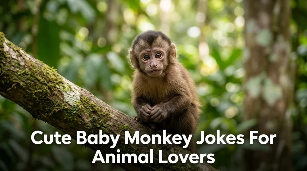 Cute Baby Monkey Jokes For Animal Lovers