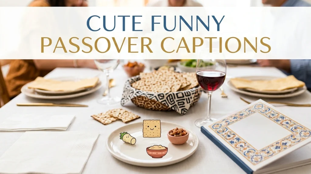 cute funny passover captions 
