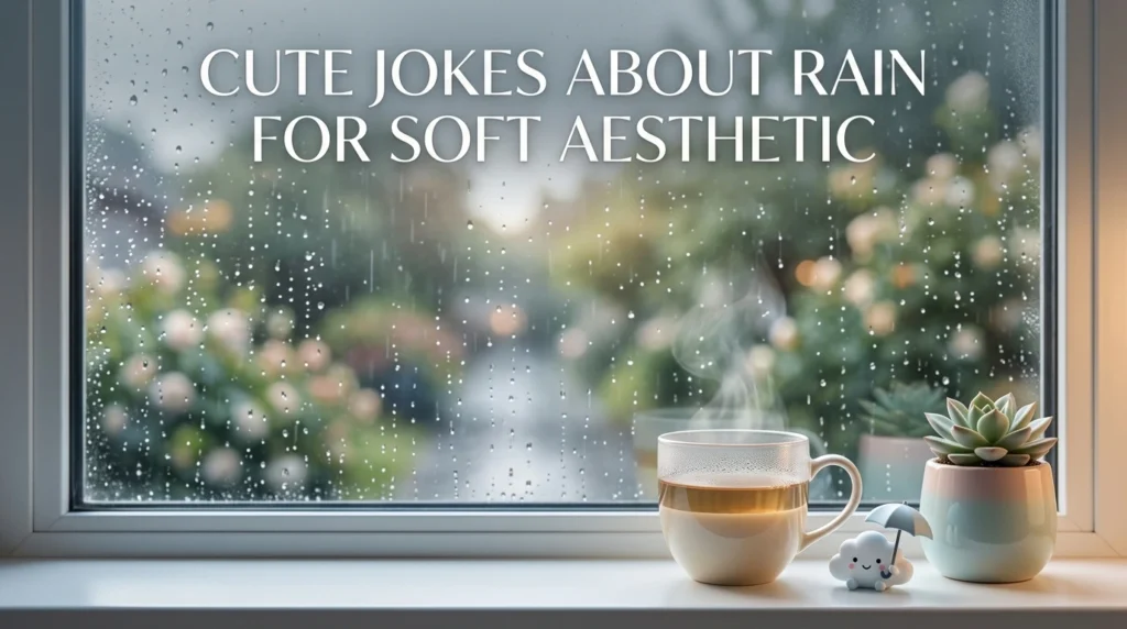 Cute Jokes About Rain For Soft Aesthetic
