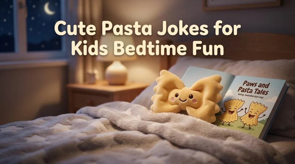 Cute Pasta Jokes for Kids Bedtime Fun