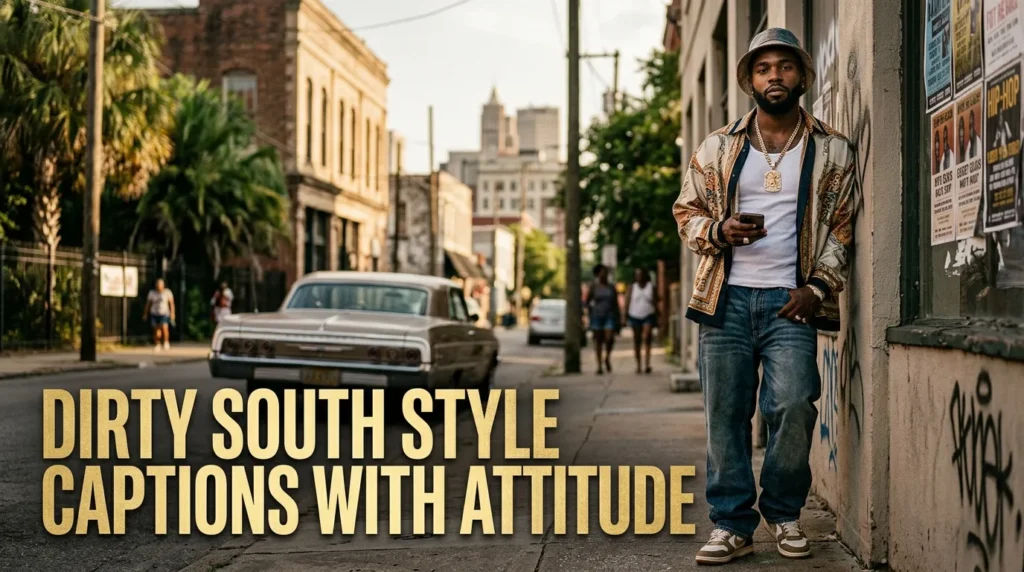 Dirty South Style Captions With Attitude