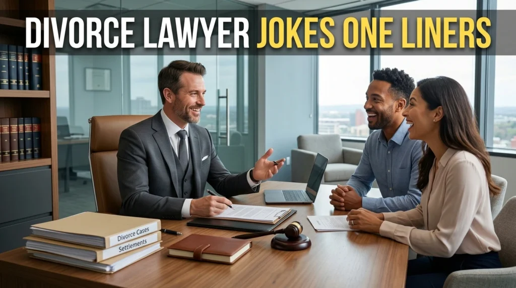 Divorce Lawyer Jokes One Liners