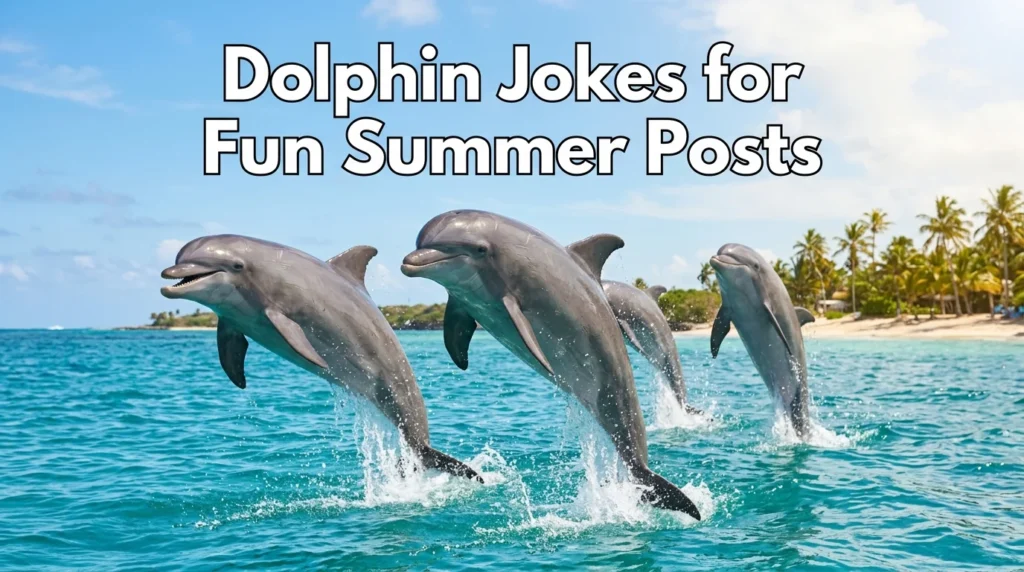 Dolphin Jokes for Fun Summer Posts