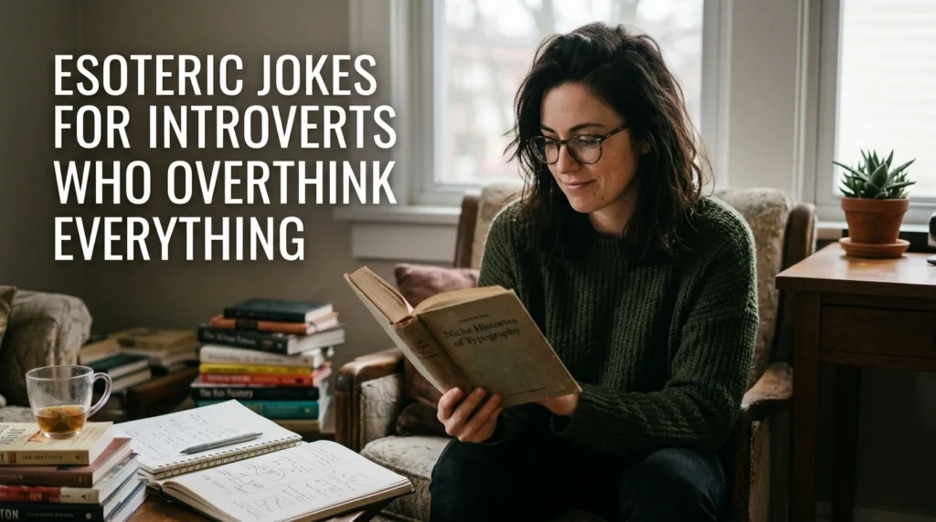 Esoteric Jokes for Introverts Who Overthink Everything
