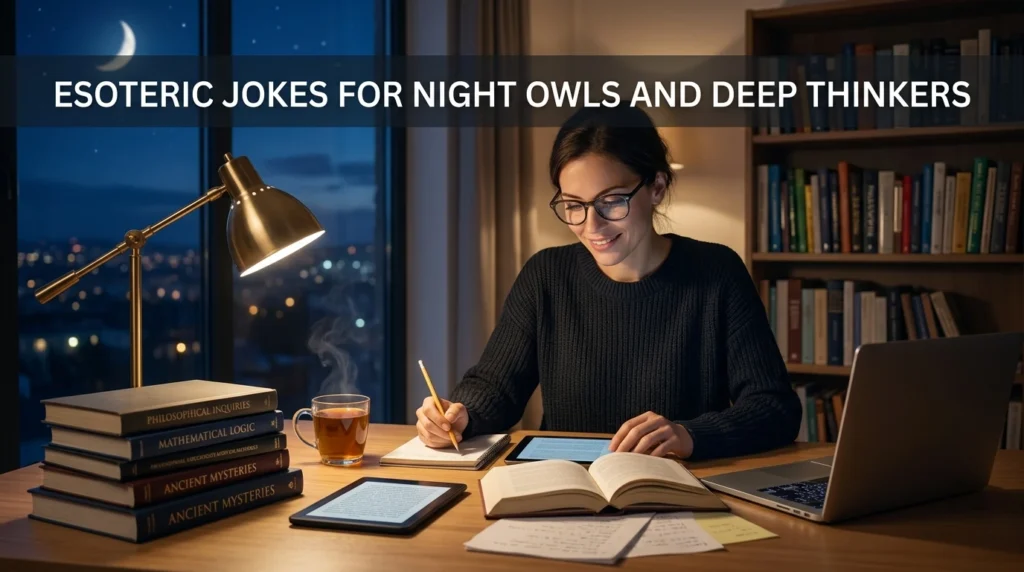 Esoteric Jokes for Night Owls and Deep Thinkers