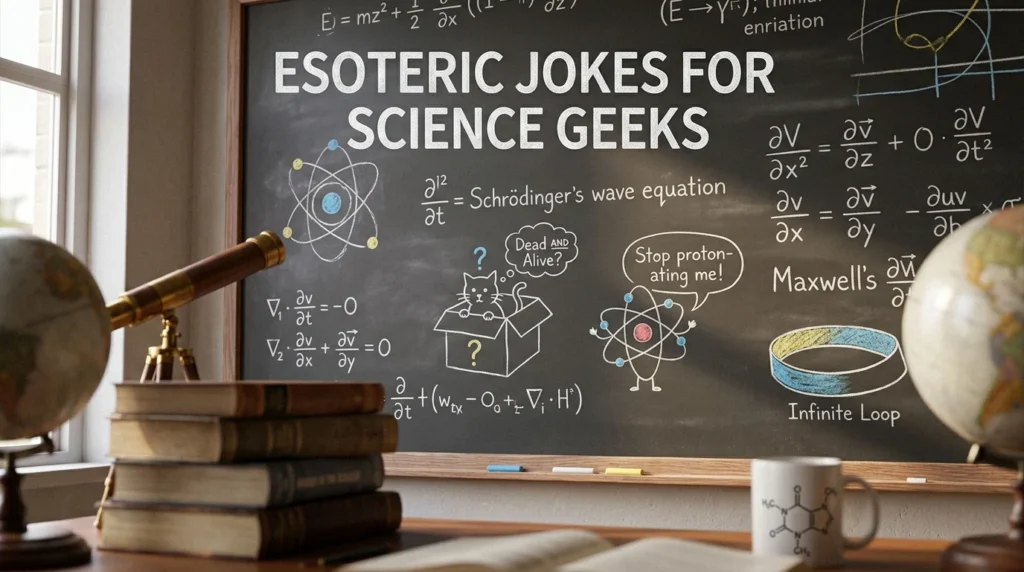 Esoteric Jokes for Science Geeks
