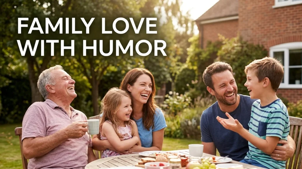 family love with humor
