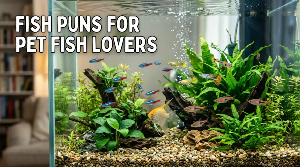 Fish Puns For Pet Fish Lovers