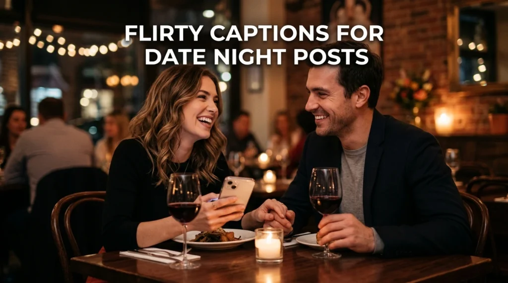 Flirty Captions for Date Night Posts