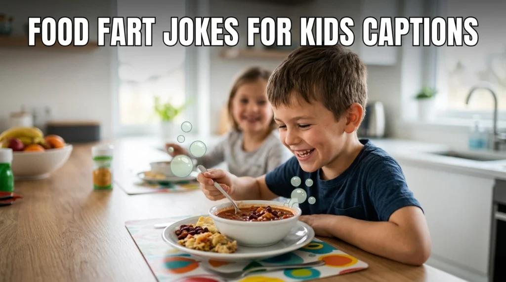 food fart jokes for kids captions