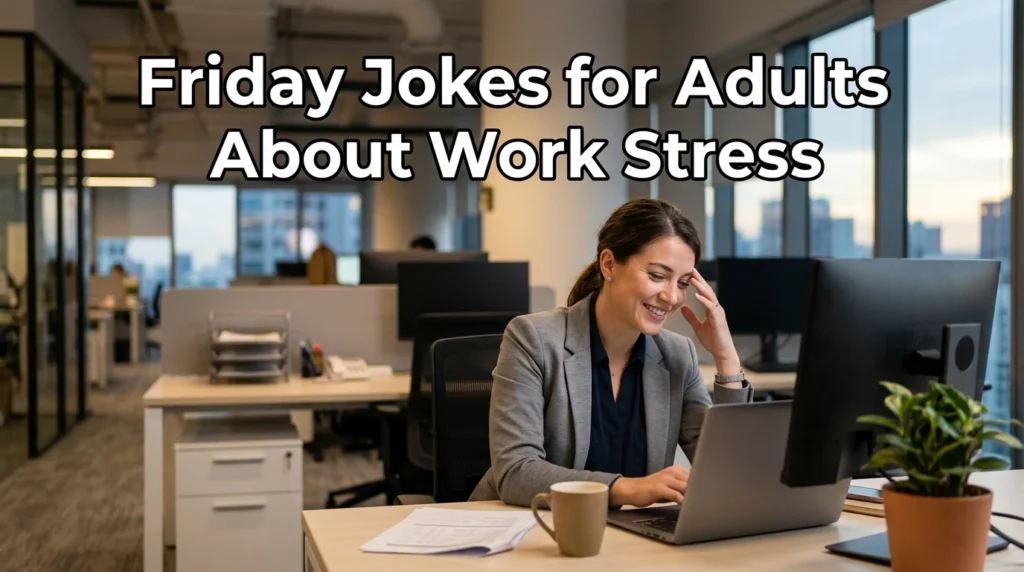 Friday Jokes for Adults About Work Stress