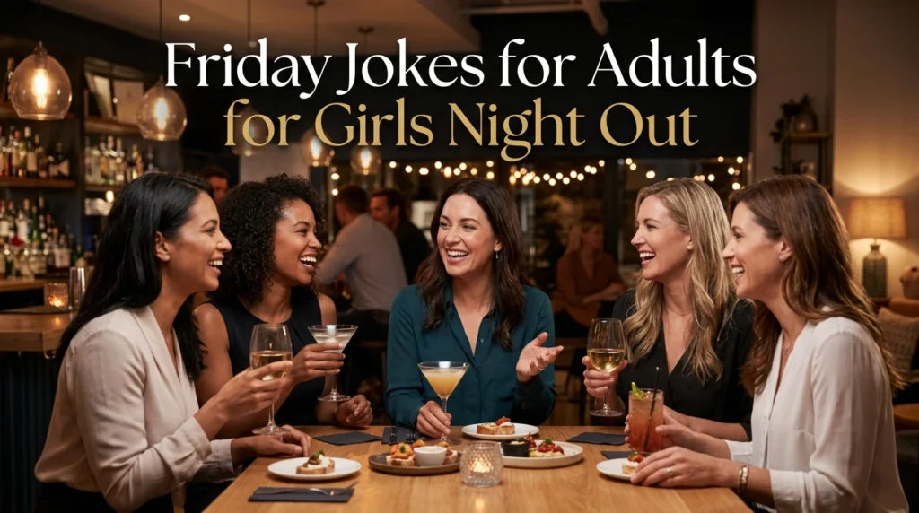 Friday Jokes for Adults for Girls Night Out
