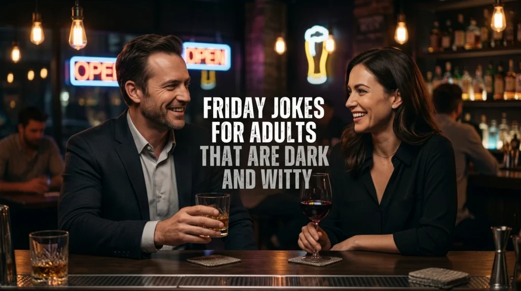 Friday Jokes for Adults That Are Dark and Witty