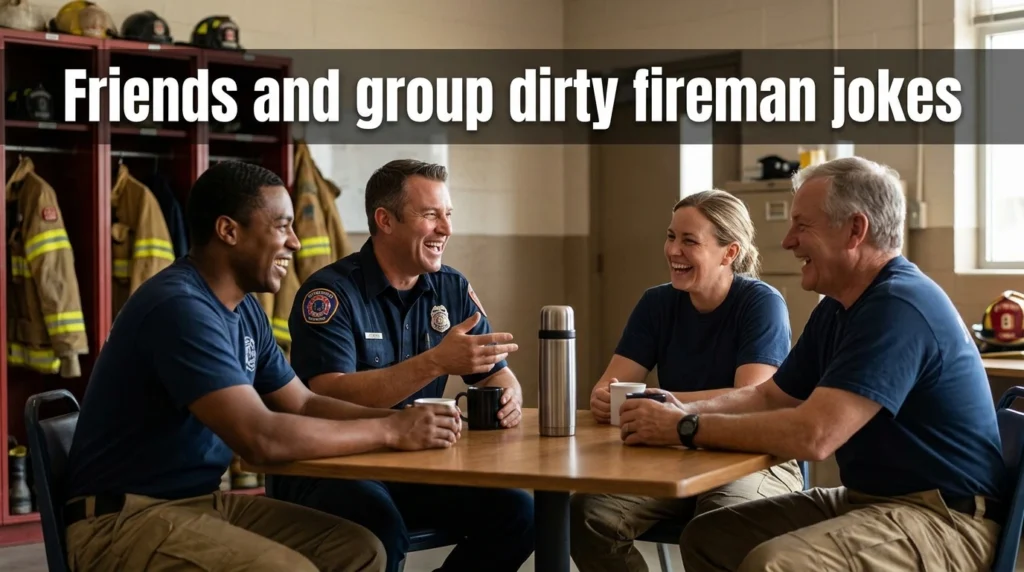 friends and group dirty fireman jokes