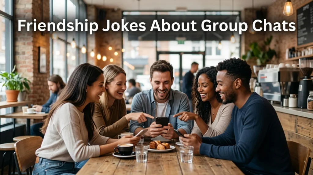 friendship jokes about group chats
