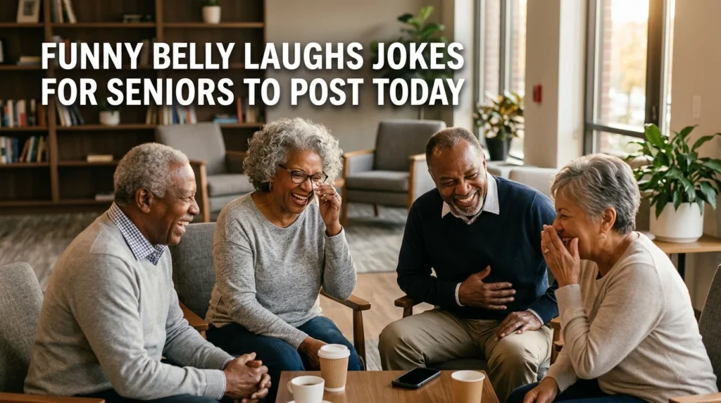 Funny Belly Laughs Jokes for Seniors to Post Today