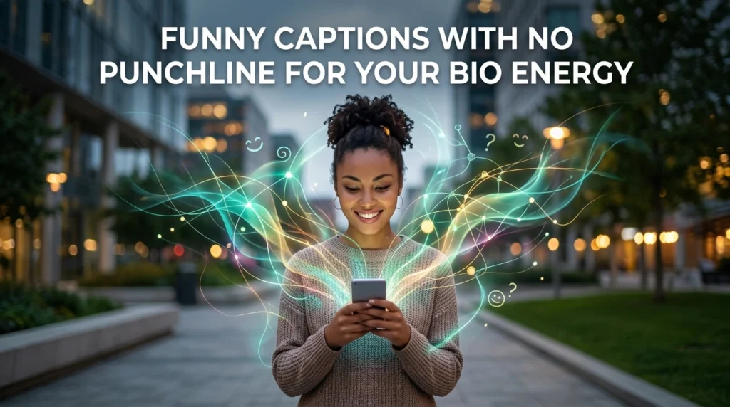 Funny Captions With No Punchline For Your Bio Energy