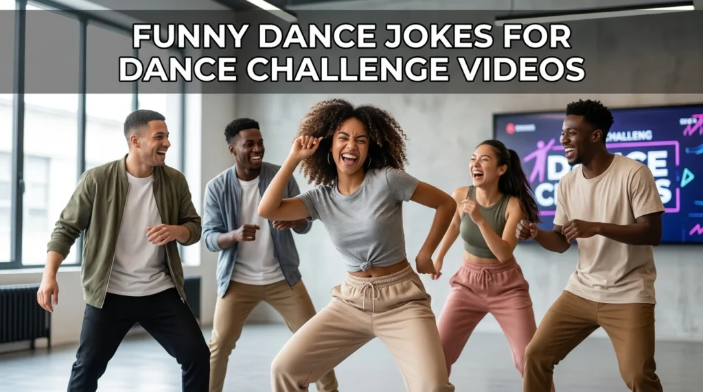 Funny Dance Jokes for Dance Challenge Videos