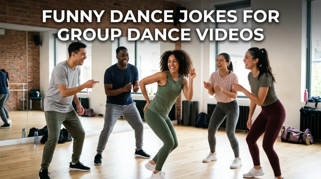Funny Dance Jokes for Group Dance Videos