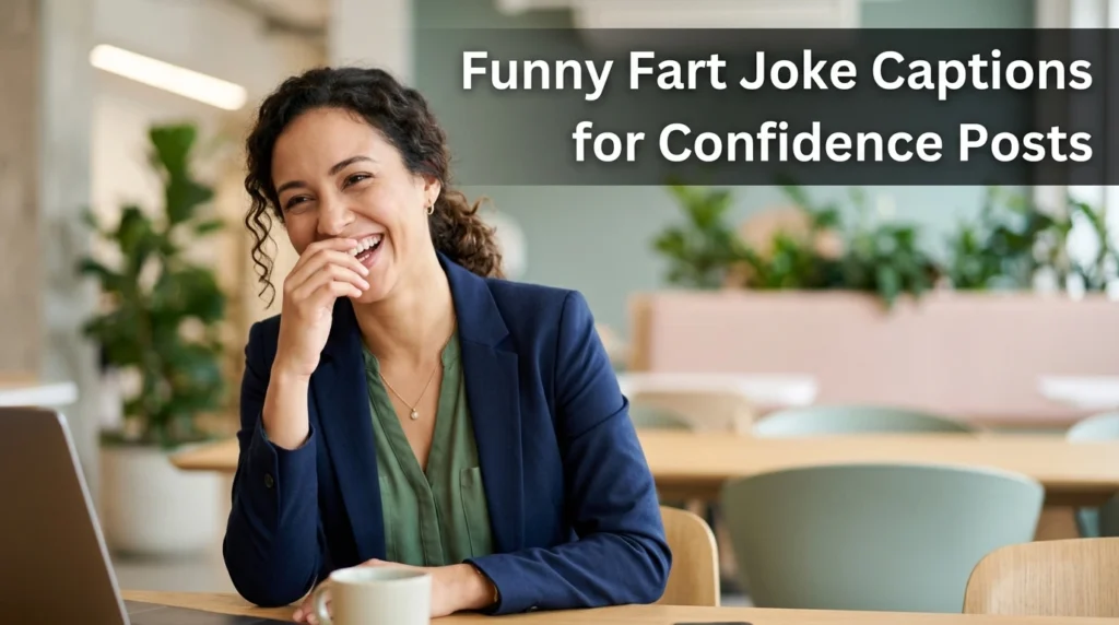 funny fart joke captions for confidence posts