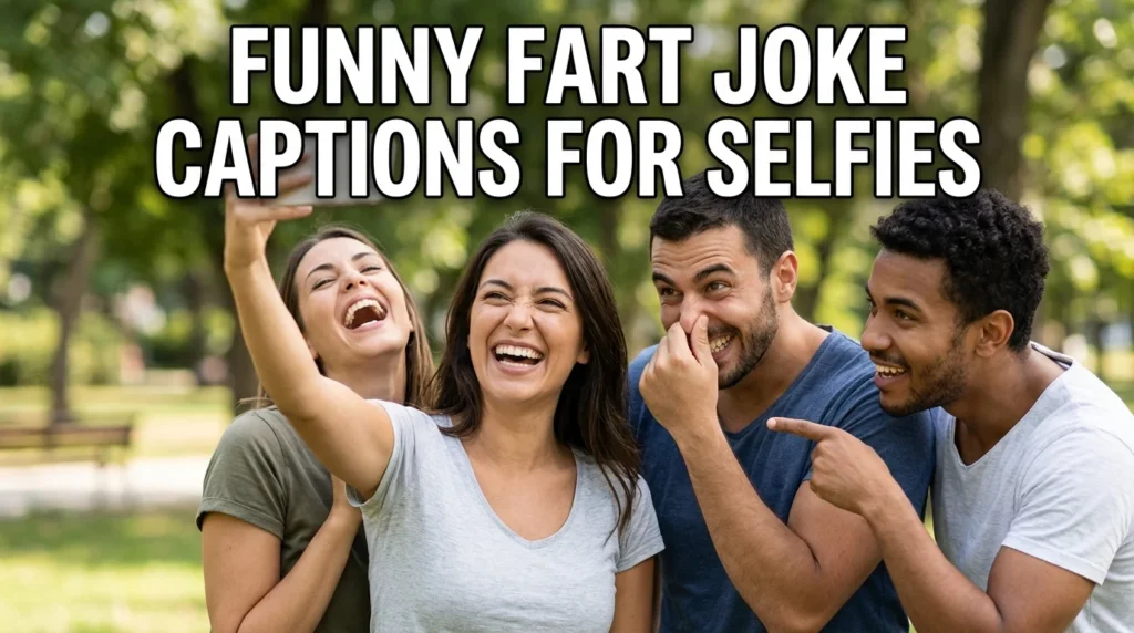 funny fart joke captions for selfies