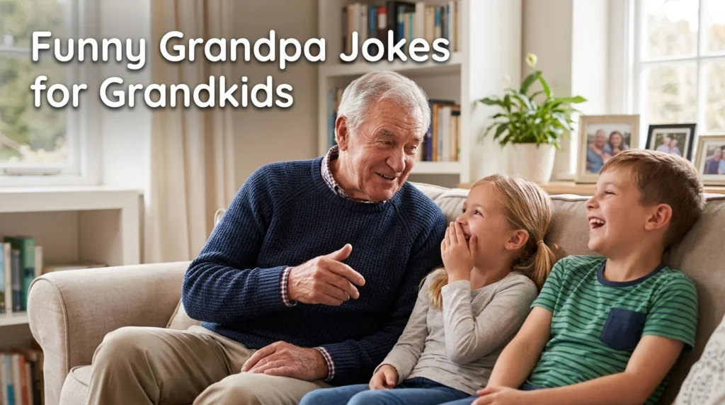 Funny Grandpa Jokes for Throwback Posts