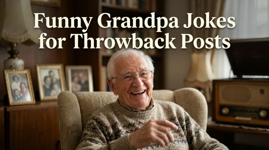 funny grandpa jokes for throwback posts