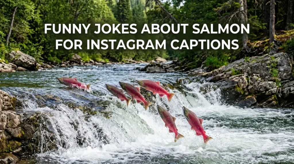 Funny Jokes About Salmon For Instagram Captions