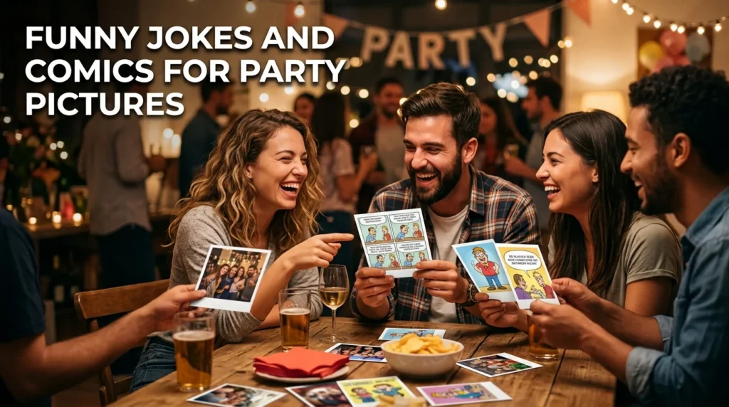 funny jokes and comics for party pictures