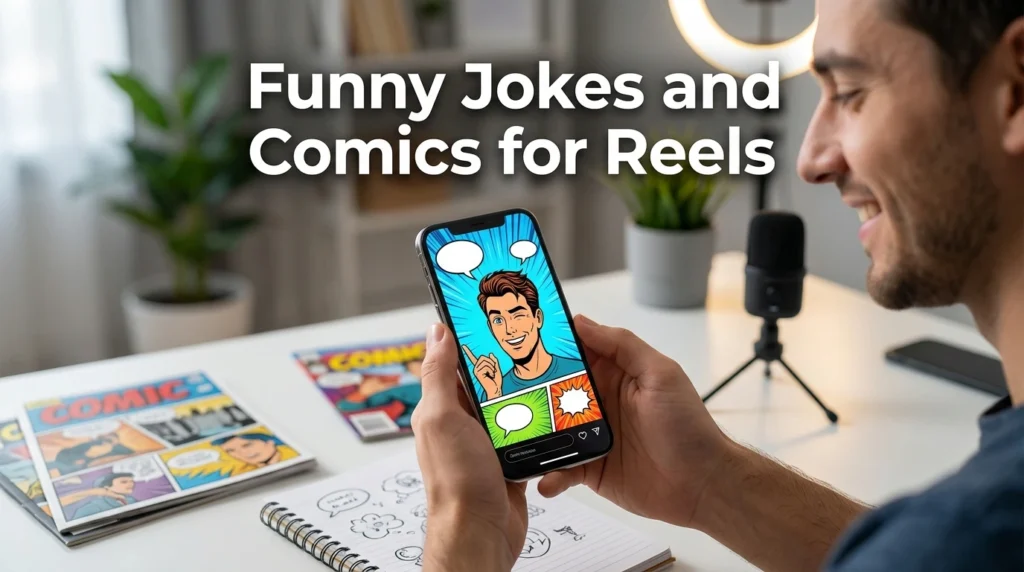 funny jokes and comics for reels